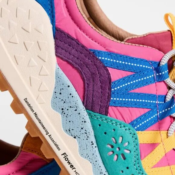 NEW FLOWER MOUNTAIN Washi Sneakers in Orange/green for women 2510 12m7 - Picture 9 of 11